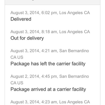 OnTrac - Marked as delivered when they did not deliver. - Couriers & Delivery Services Near Me - Commerce, California