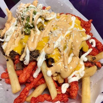 Pop Fizz - Hot Cheeto Carne Asada Fries - Ice Cream & Frozen Yogurt Near Me - Albuquerque, New Mexico