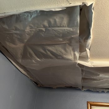 ServiceMaster Restore - Bedroom ceiling - Biohazard Cleanup Near Me