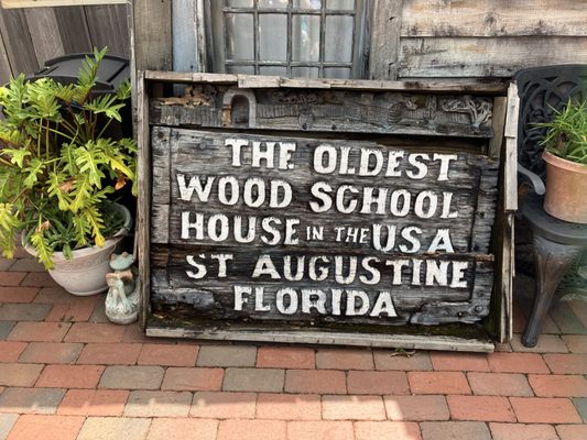 Oldest Wooden Schoolhouse by null