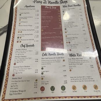 Pang Zi Noodle Shop - Menu - Vietnamese Near Me - Goleta, California Pang Zi Noodle Shop - Menu - Vietnamese Near Me - Goleta, California