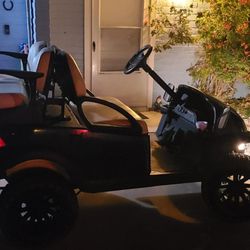 My cart when I got it back from being stolen.