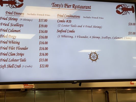 Menu photo 8 Tony's Pier Bronx, NY Menu photo 8 Tony's Pier Bronx, NY