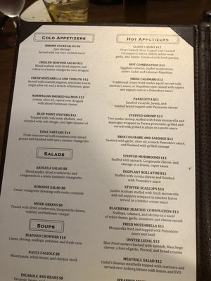 Menu photo 6 Ludal Italian Restaurant North Haven, CT Menu photo 6 Ludal Italian Restaurant North Haven, CT