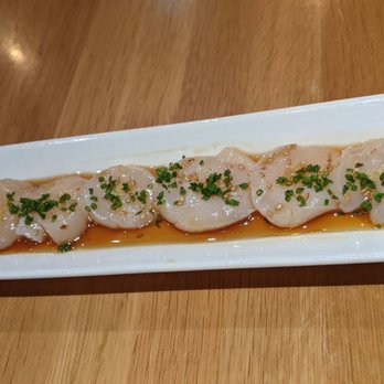 Sushi Maruyama - Hotate carpaccio - Japanese Near Me - San Mateo, California Sushi Maruyama - Hotate carpaccio - Japanese Near Me - San Mateo, California