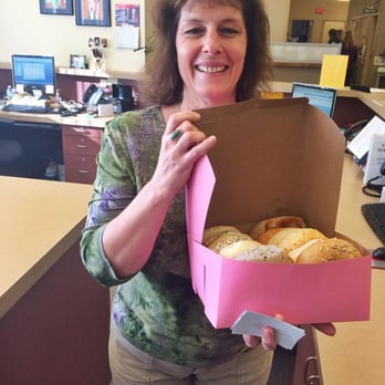Pier 210 Dental Group - Our patient of the week, Karen Cook! Every week we bring bagels to one patient's office! - Cosmetic Dentists Near Me - Auburn, California Pier 210 Dental Group - Our patient of the week, Karen Cook! Every week we bring bagels to one patient's office! - Cosmetic Dentists Near Me - Auburn, California