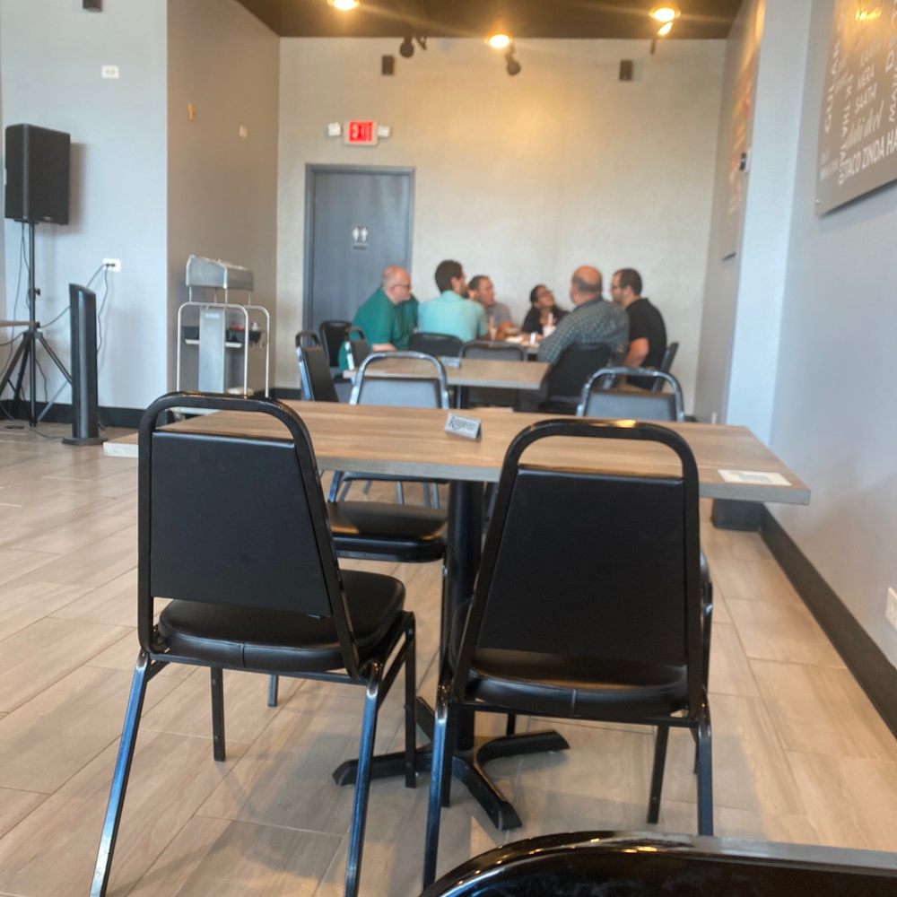 Bollywood Bistro - Interior seating - Vegetarian Near Me - Naperville, Illinois