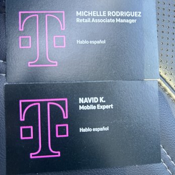T-Mobile - Michelle Rodriguez is the retail manager . Navid K is a mobile expert . - Mobile Phones Near Me - San Diego, California T-Mobile - Michelle Rodriguez is the retail manager . Navid K is a mobile expert . - Mobile Phones Near Me - San Diego, California
