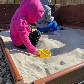 Little Stepping Stones Preschool - Who doesn't love a sand box! - Child Care & Day Care Near Me - Rodeo, California