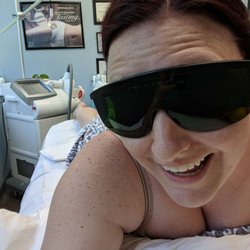 Palmetto Women's Health - Getting lasered! Pew pew! Check out these sexy laser glasses!