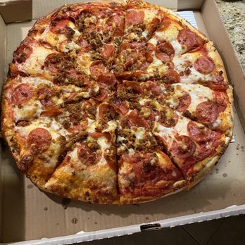 Anya's Pizza - Pepperoni and sausage - Pizza Near Me - Rancho Cucamonga, California