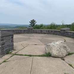 Veterans Evergreen Memorial Park - The Memorial. Stand in the middle & talk. Cool reverb!