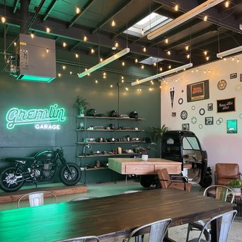 Gremlin Garage - Inside Area - Coffee & Tea Near Me - Costa Mesa, California