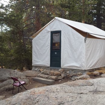Tuolumne Meadows Lodge - The glamping tent - Campgrounds Near Me - Tuolumne Meadows, California