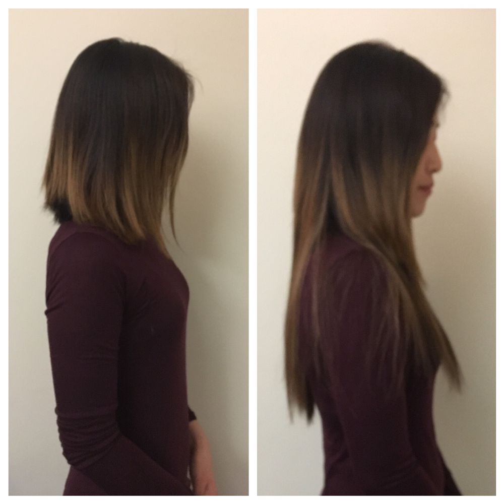 Tape Hair Extensions Before And After Yelp
