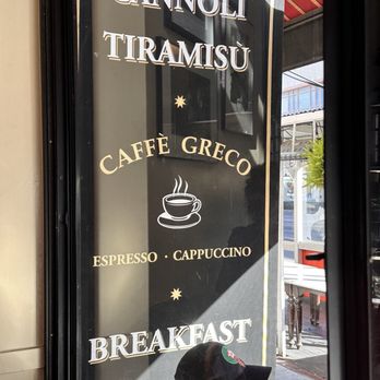 Caffe Greco - Outdoor sign. - Coffee & Tea Near Me - San Francisco, California