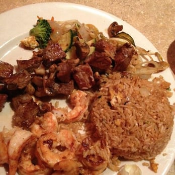Ichibon's - Steak and shrimp with fried rice! - Japanese Near Me - Pasadena, Texas