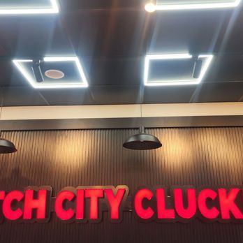 Clutch City Cluckers - Sign in eating area - Chicken Shop Near Me - Humble, Texas Clutch City Cluckers - Sign in eating area - Chicken Shop Near Me - Humble, Texas
