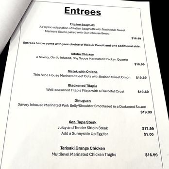 Pinoy Style - Menu - Filipino Near Me - Lincoln, Nebraska Pinoy Style - Menu - Filipino Near Me - Lincoln, Nebraska