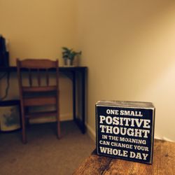 Recover Life - One small positive thought in the morning can change your whole day.