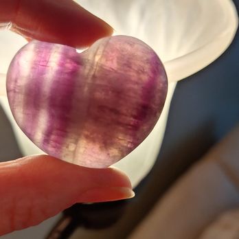 Everything Utah - Everything Utah fluorite hearts are beautiful and unique just like a little univese! - Souvenir Shops Near Me - Salt Lake City, Utah
