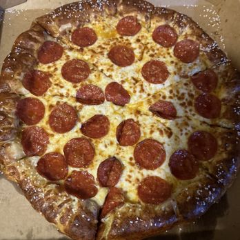 Little Caesar’s - Stuffed Pretzel Crust - Cheese Sauce must try. - Pizza Near Me - Tampa, Florida