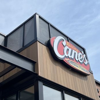Raising Cane's Chicken Fingers - Entrance - Chicken Shop Near Me - Mount Prospect, Illinois Raising Cane's Chicken Fingers - Entrance - Chicken Shop Near Me - Mount Prospect, Illinois