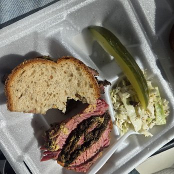 The Pastrami Project - Brisket pastrami sandwich on rye - Food Trucks Near Me - Orlando, Florida The Pastrami Project - Brisket pastrami sandwich on rye - Food Trucks Near Me - Orlando, Florida