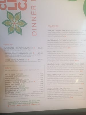 Menu photo 2 Curry Leaf Cafe Brighton, BNH Menu photo 2 Curry Leaf Cafe Brighton, BNH