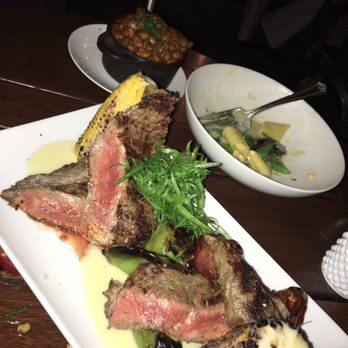 The Lark - Rib eye for 2 pappardelle in the back - New American Near Me - Santa Barbara, California