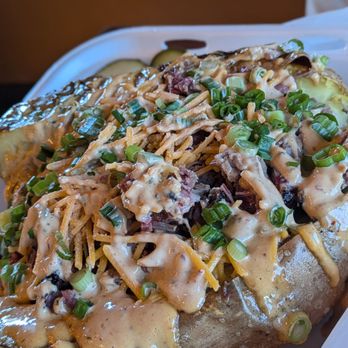 Smokehouse 41 - Loaded Tater - Barbeque Near Me - Oakhurst, California Smokehouse 41 - Loaded Tater - Barbeque Near Me - Oakhurst, California