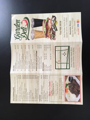 Menu photo 5 Garden Deli Garden Grove, CA Menu photo 5 Garden Deli Garden Grove, CA