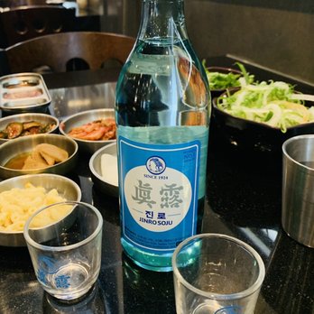 Gogiville - Love the retro soju glasses to go with the retro Jinro. - Barbeque Near Me - Centreville, Virginia Gogiville - Love the retro soju glasses to go with the retro Jinro. - Barbeque Near Me - Centreville, Virginia