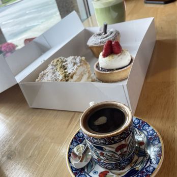Saffron Bakery - Turkish coffee, matcha latte, napoleon, raspberry pistachio tart, Nutella pastry - Bakeries Near Me - Aliso Viejo, California Saffron Bakery - Turkish coffee, matcha latte, napoleon, raspberry pistachio tart, Nutella pastry - Bakeries Near Me - Aliso Viejo, California