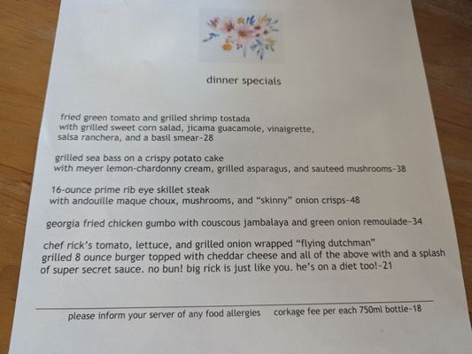 Menu photo 4 Chef Rick's Orcutt, CA
