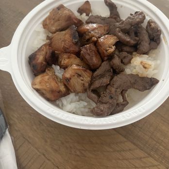 Flame Broiler - Barely any meat all rice. - Asian Fusion Near Me - Santa Ana, California Flame Broiler - Barely any meat all rice. - Asian Fusion Near Me - Santa Ana, California