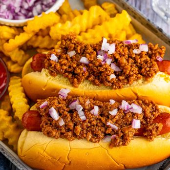 Legacy Lounge - Our Hot Dog Combo with Chili, Onions and Fries - Lounges Near Me - Charlotte, North Carolina Legacy Lounge - Our Hot Dog Combo with Chili, Onions and Fries - Lounges Near Me - Charlotte, North Carolina