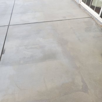 GFA Masonry and Concrete - Finshed product after he applied acid to the new concrete. - Masonry/Concrete Near Me - Palmdale, California