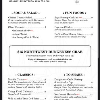 Chinook's - Happy hour menu may 2024 - Seafood Near Me - Seattle, Washington Chinook's - Happy hour menu may 2024 - Seafood Near Me - Seattle, Washington