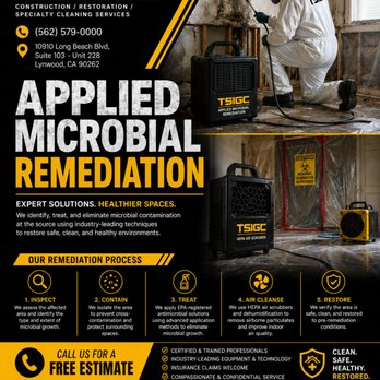 TSIGC - Applied Microbial Remediation - General Contractors Near Me - Lynwood, California TSIGC - Applied Microbial Remediation - General Contractors Near Me - Lynwood, California