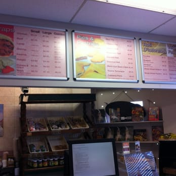 Alima's Roti and Pastry - Menu Board - Indian Near Me - Brampton, Ontario