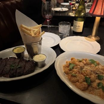 Trivoli Tavern - Steak Frites and Vodka Rigatoni - American Near Me - Chicago, Illinois