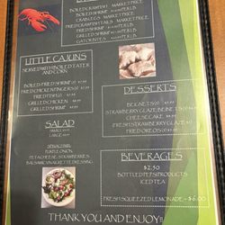 Cajun Connection - Menu