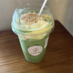 banana pudding matcha