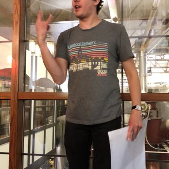 Lakefront Brewery - Ben, our awesome tour guide! - Breweries Near Me - Milwaukee, Wisconsin Lakefront Brewery - Ben, our awesome tour guide! - Breweries Near Me - Milwaukee, Wisconsin