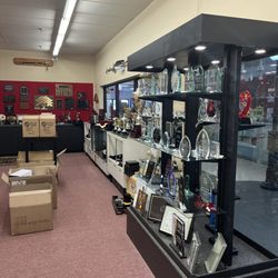 Cary Awards - Trophy cases as samples