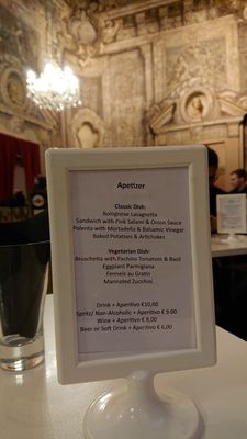 Menu photo 1 Le Stanze del Tenente Bologna, BO Menu photo 1 Le Stanze del Tenente Bologna, BO