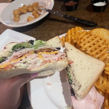 The Crow's Nest - Waffle Fries Turkey Club cheese curds - Breakfast & Brunch Near Me - Maplewood, Missouri