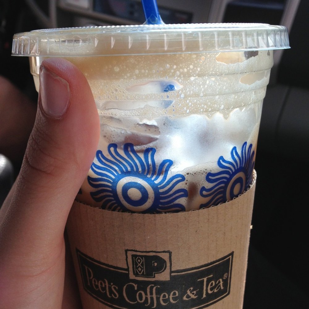 Peet's Coffee - Iced coconut late with soy, my new summer fav! - Coffee & Tea Near Me - San Jose, California Peet's Coffee - Iced coconut late with soy, my new summer fav! - Coffee & Tea Near Me - San Jose, California