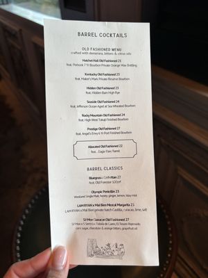 Menu photo 2 Hatchet Hall Los Angeles, CA